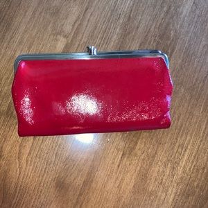 HOBO Red Leather Wallet
